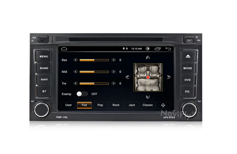 Navifly Android9.1 RDS 32G rom 2G ram Автомобильный мультимедийный плеер для Volkswagen VW Touareg T5(2002-2010) с 4G wifi радио DVR BT