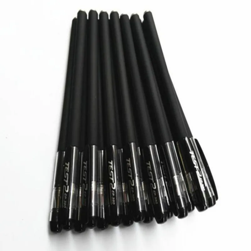 

Jonvon Satone 20 Pcs Large Capacity Gel Pens Set 0 .5mm Black Ink Needle Pen Students Stationery Items Wholesale