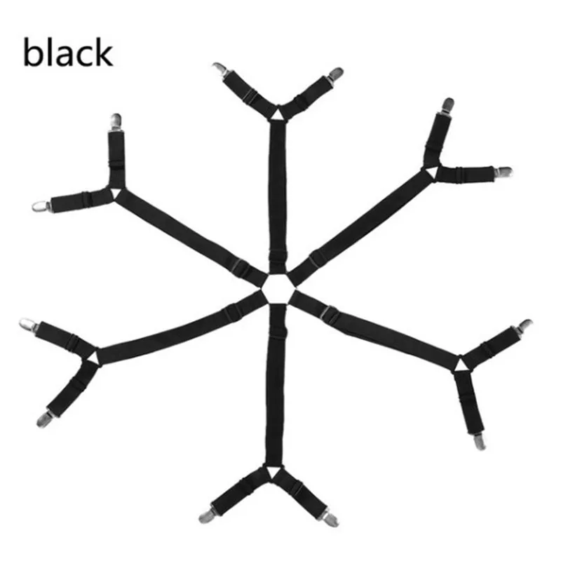 Три морщинки и шестигранные фиксаторы для простыней регулируют простынь s