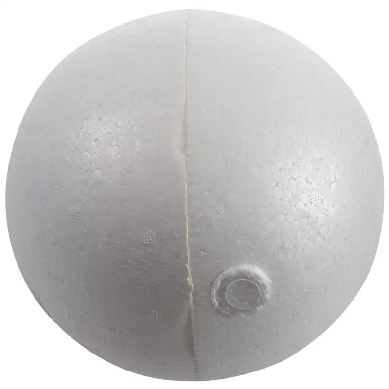 Styrofoam ball, diameter 20cm, 2 parts
