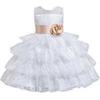 kids summer girl dress clothes princess dress for girls white lace wedding party birthday dresses children vestidos