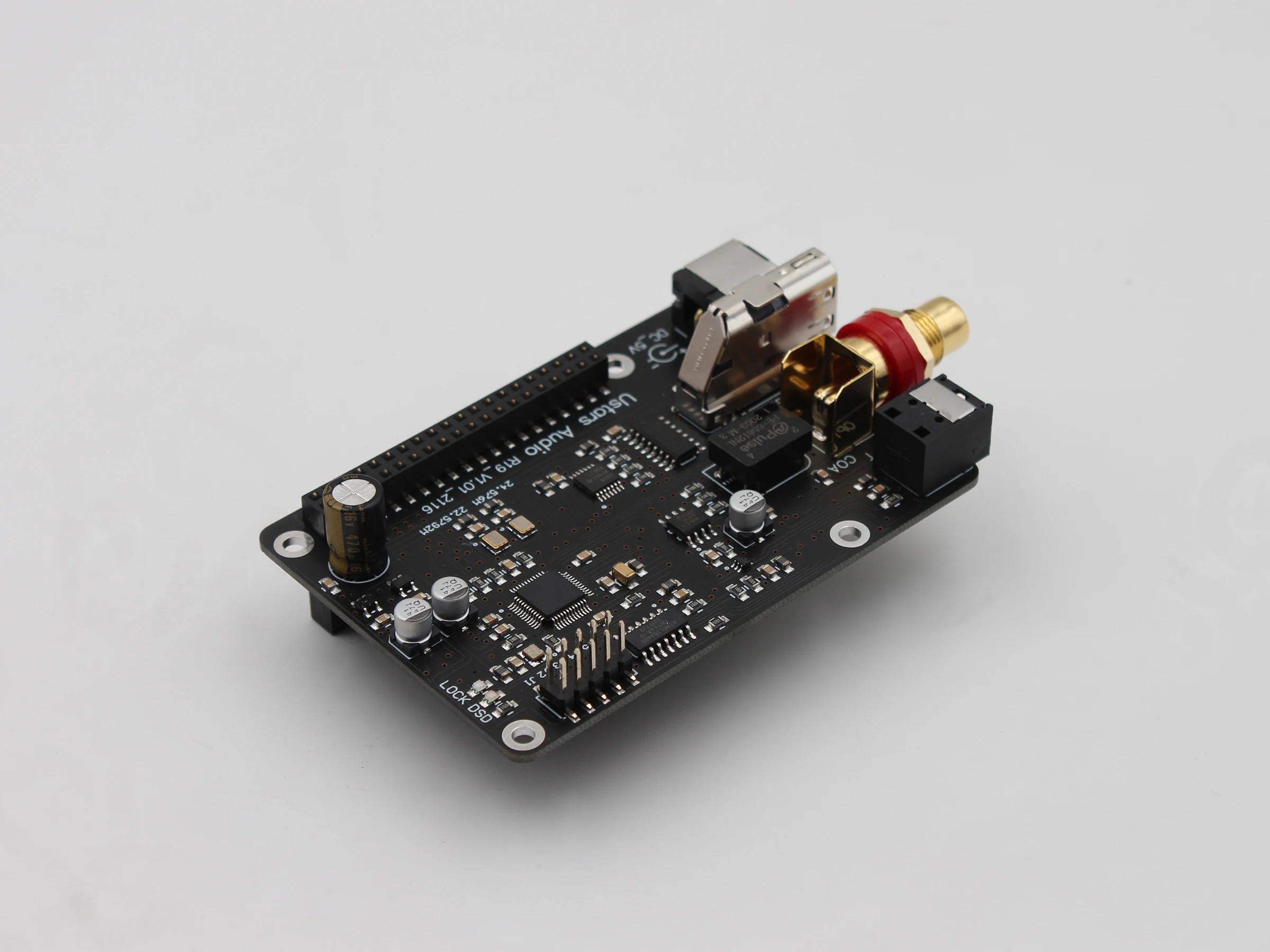 Микроволоконный коаксиальный I2S 384K DSD512 Raspberry Pi Pi4 3B 4B HIFI