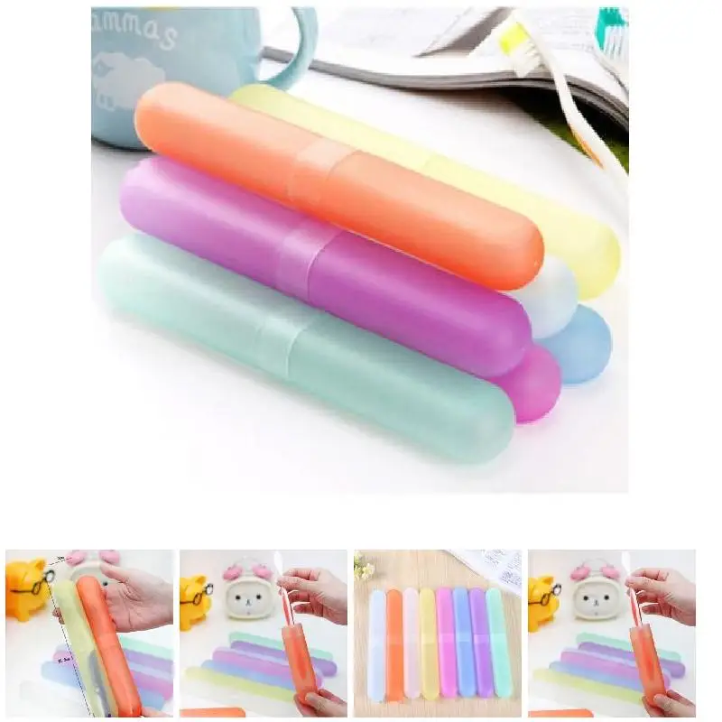 Hot Toothbrushbox excellent Portable Travel Hiking Camping Toothbrush Holder Case Box Tube Cover Protect PLD | Дом и сад