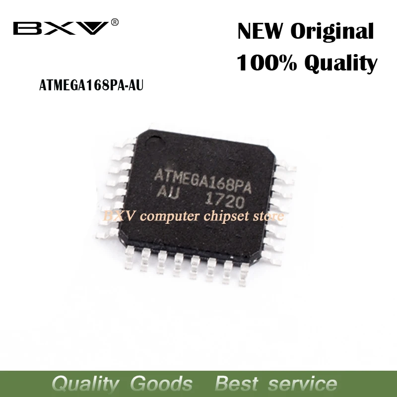 10 шт./лот ATMEGA168PA-AUR ATMEGA168PA ATMEGA168 MEGA168PA TQFP32 | Электронные компоненты и принадлежности