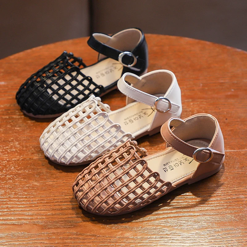 Обувь для маленьких девочек Модная детская обувь принцессы Сандалии детей