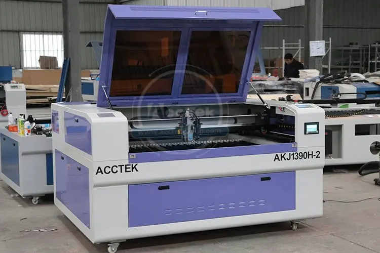 Acctek лазер co2 металла и неметалла лазерной резки горячая Распродажа AKJ1390H 2 с