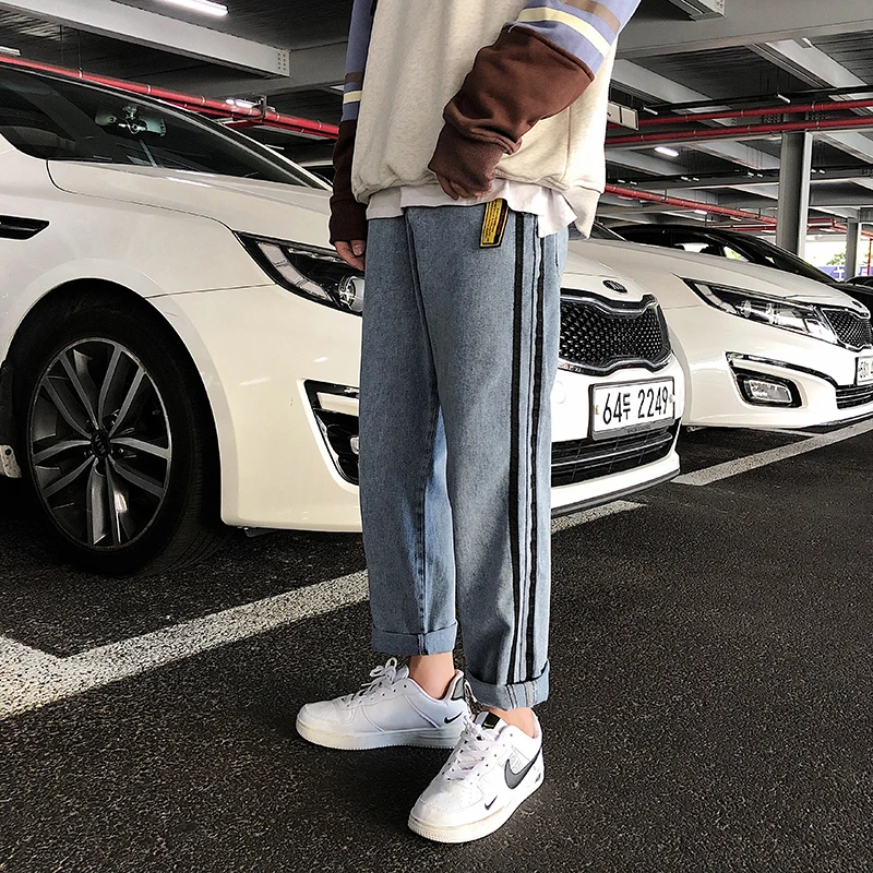 Обтягивающие джинсы Hombre Homme мужские брюки свободный пояс Одежда хип хоп Roupas Modis