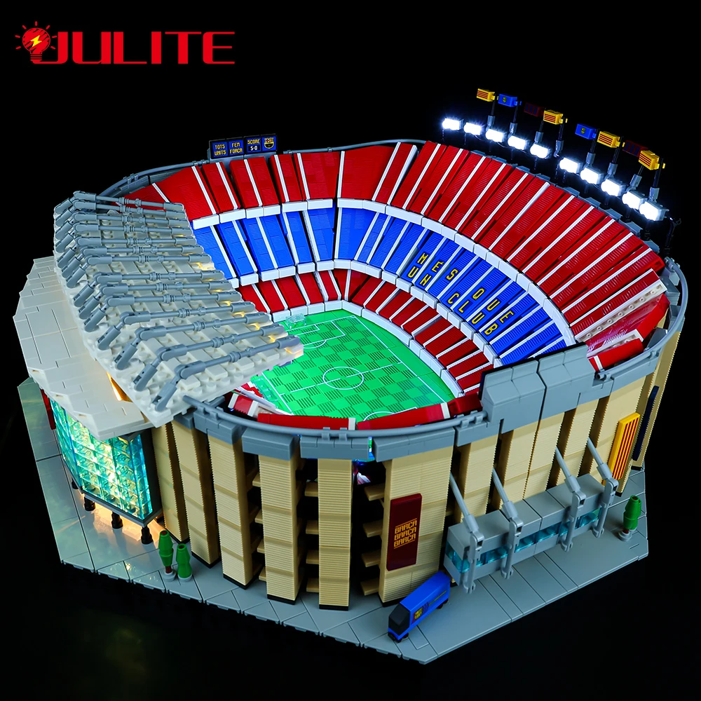 Led Light Kit For Creator 10284 Camp Nou – FC Barcelona Stadium Building Blocks DIY Toys Set (Not Included Building Blocks)