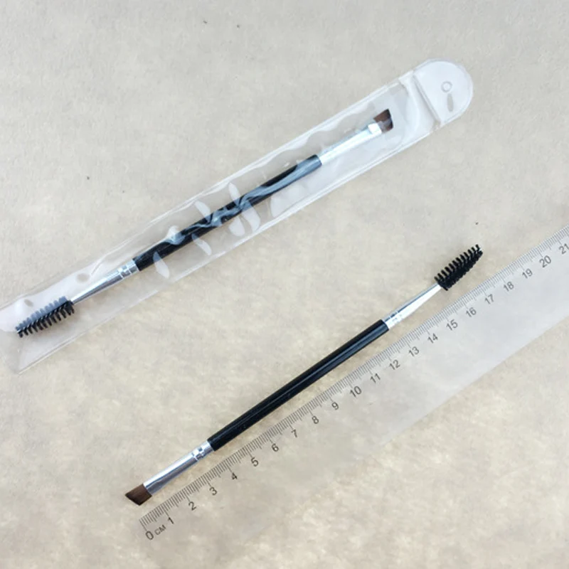 Aokitec многофункциональная Кисть для макияжа два в одном кисть бровей ресниц