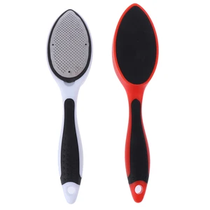 3 вида стилей двойными бортами ног рашпиль каблук файл с твердой головкой кожу средство для удаления костных наростов Нержавеющаясталь инструменты для педикюр, уход за ногами инструмент