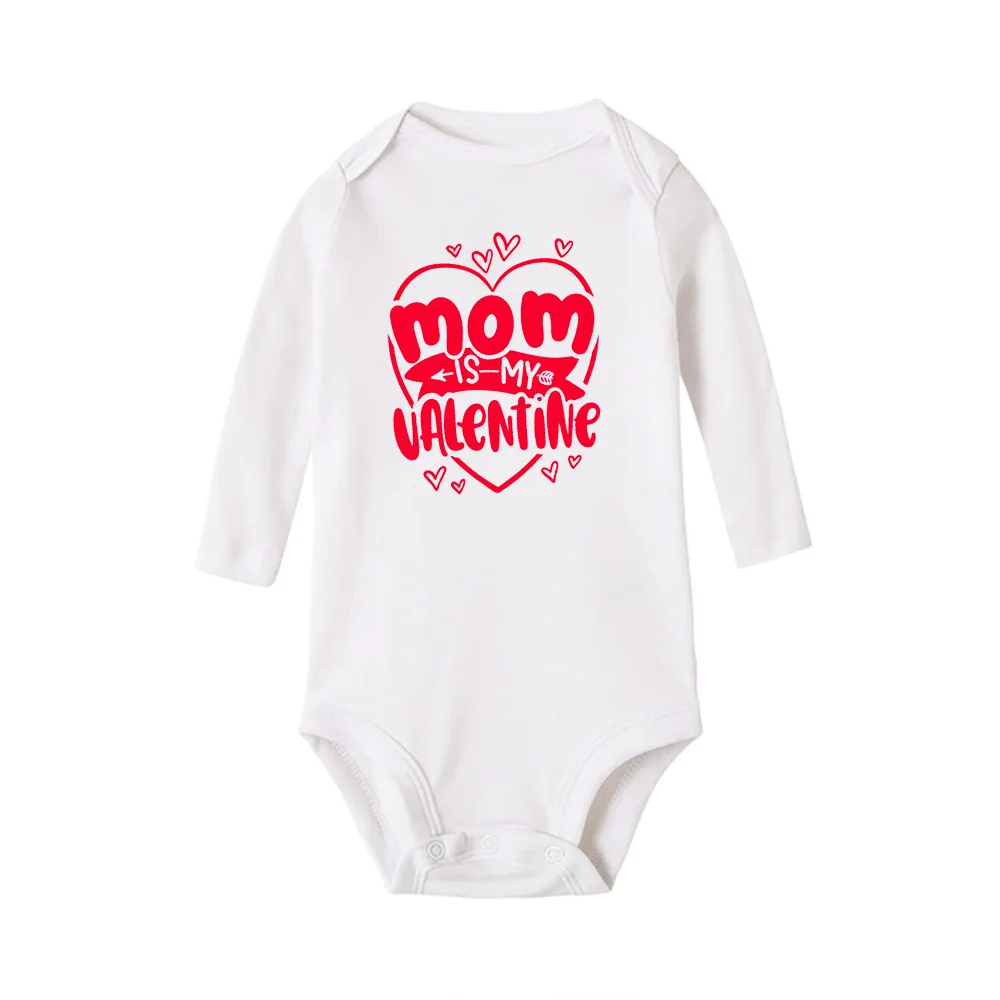 Женский комбинезон с длинным рукавом на День святого Валентина |