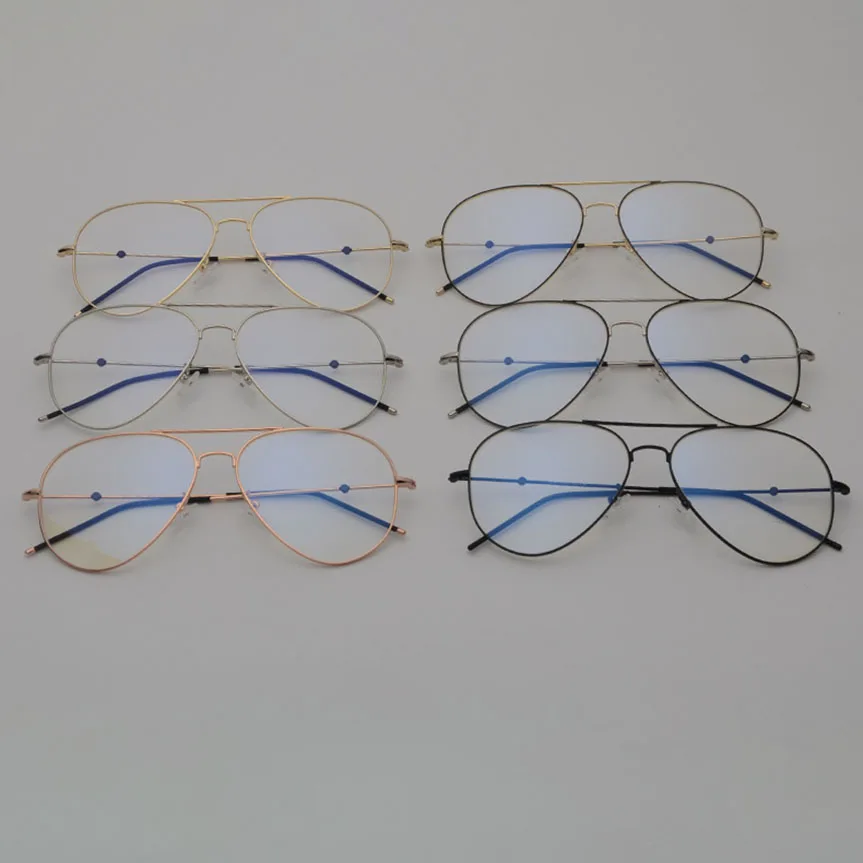 Zerosun авиационные очки для мужчин и женщин прозрачные линзы по рецепту анти синий