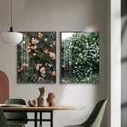 Классическая фотография, известные картины, цветы, плакаты, Украшение стен, фрески и принты, картины на холсте для спальни