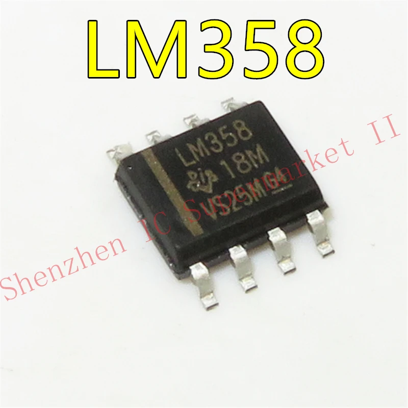 1 шт./лот LM358N LM358P LM358 лапками углублением SOP 8 8|Интегральные схемы| |