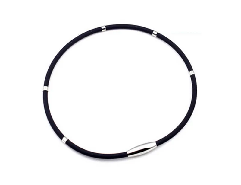 Высокое качество Титановая сталь Антистатическая энергия Силиконовое ожерелье