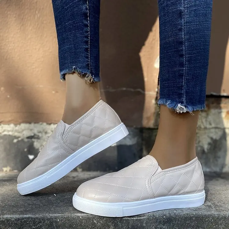 

Women's Flat Shoes Summer New Slip on Casual Shoes 35-43 Size Comfortable Shallow Women's Loafers Female Sneakers Woman Shoes