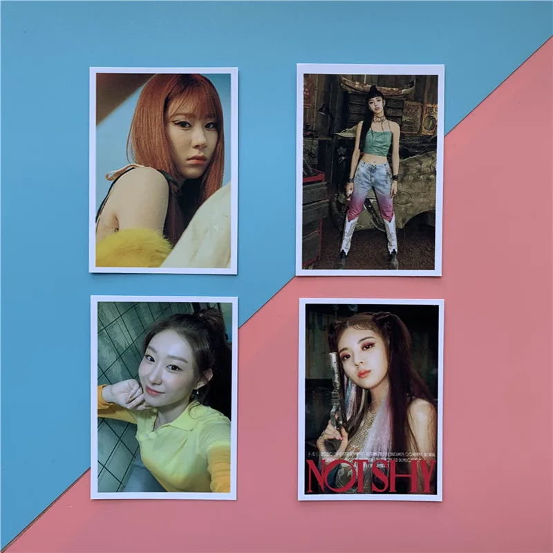 16Pcs/Set ITZY New Album Not Shy Photo Card Yeji Lia Ryujin Yuna Postcard LOMO Student Stationery Set | Канцтовары для офиса и