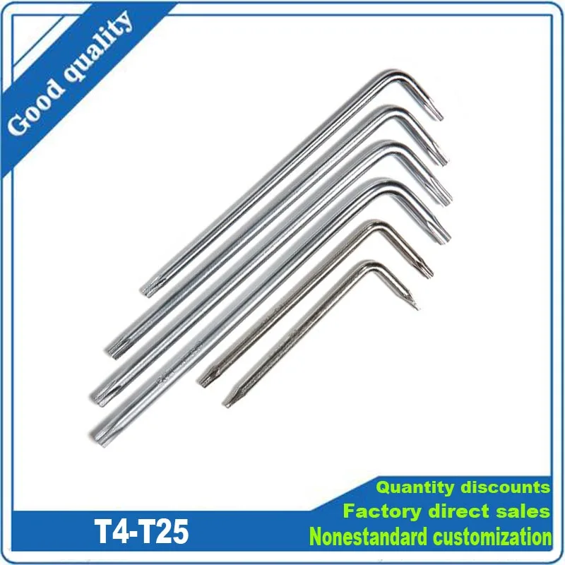 

5 шт., винты для отверток Т4, Т5, Т6, Т7, Т8, T9, T10, T15, T20, T25