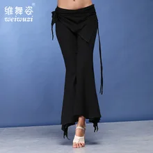 Wei dance, костюм для танца живота в этническом стиле, тренировочный костюм с кисточками на талии и цепочке на весну и лето