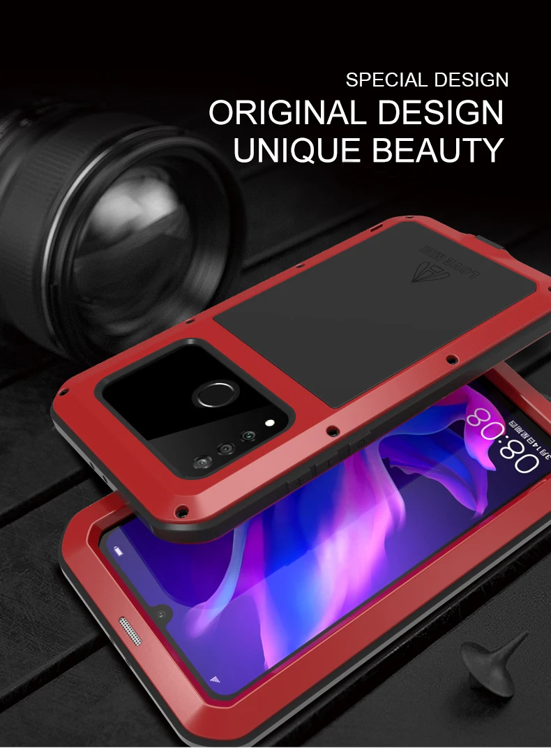 Противоударный чехол для huawei P30 Lite металлический корпус телефона Fundas для huawei P30 Pro Armor Phone Cover для huawei P30 прочный Чехол P30 Pro Capa