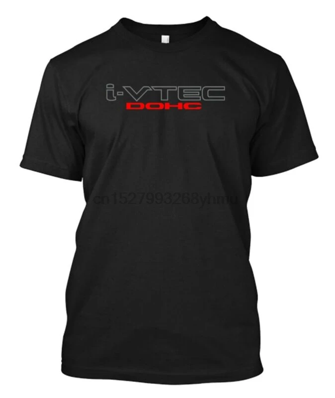 SS CIVIC SICK SI I-VTEC DOHC MUGEN POWER RACING-Custom Мужская черная футболка (10) |