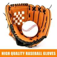 baseball bat gloves adult kids thick imitate cowhide glove outdoor sports softball practice baseball gloves size 10 511 512 5