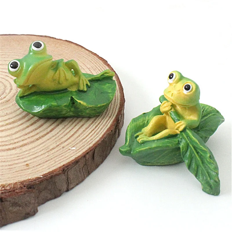 

Animal Resin Crafts Garden Figurines Decoration Statues Frog Gifts for Children