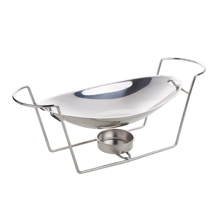 

Yuanbao dry pot stainless steel alcohol pot heating furnace new creative furnace seat