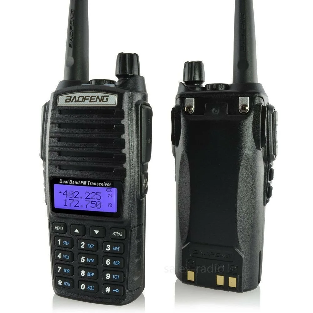 3X BaoFeng UV-82 5W Dual Band VHF/UHF FM Walkie Talkie Two-Way Radio transceiver