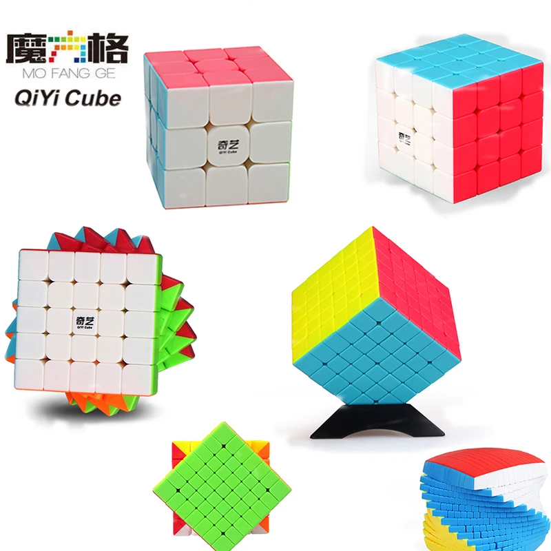 Оригинальная Пирамида XMD 2x2 3x3 4x4 5x5 6x6 7x7magic cube трехступенчатая наклонная для детей