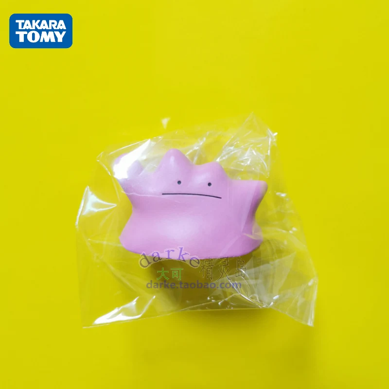 

TAKARA TOMY Pokemon Pocket Monster Collection MC Ditto Metamon Model Anime Figures Favorites Collect Ornaments