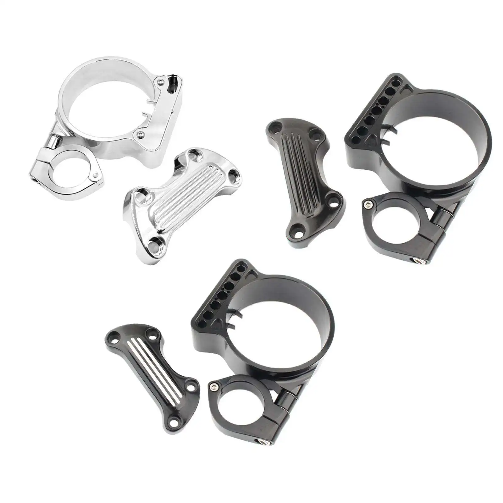 

39mm/16" Side Mount Speedo Relocator Bracket Handle Bar Riser kit for Harley XL 883