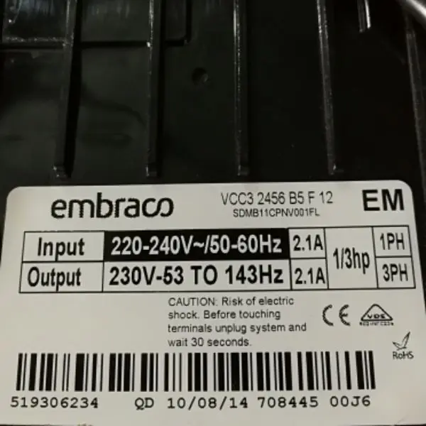 embraco Холодильник Компрессор переменная частота доска тестер импульсный электромагнитный клапан холодильник детектор инструмент - Цвет: embraco