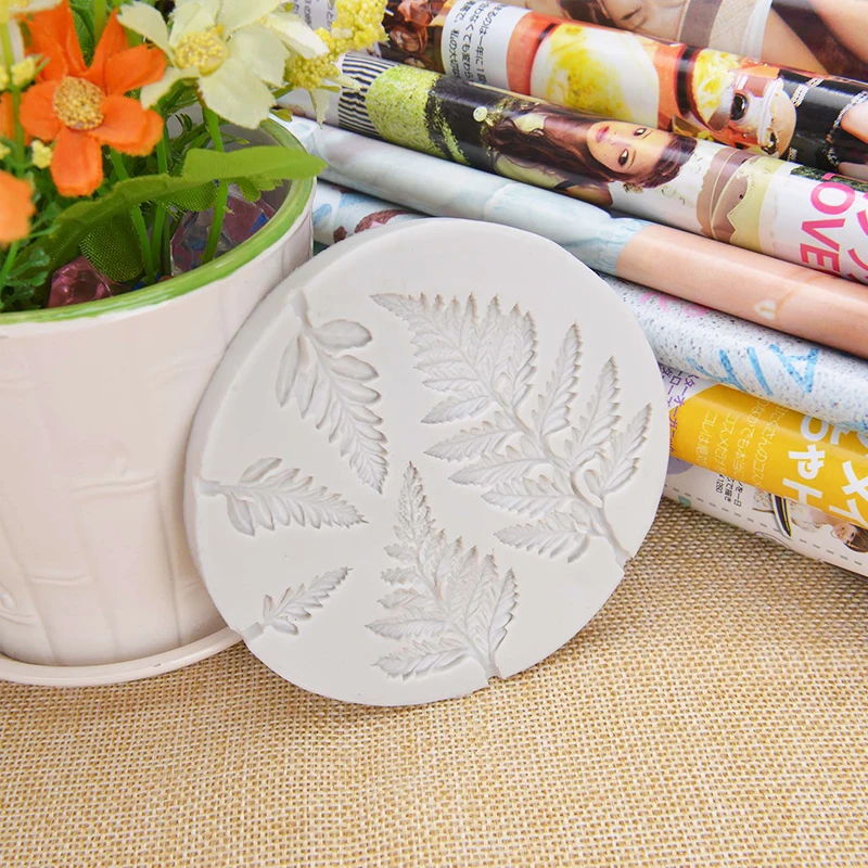 Лист силиконовая форма 3D сахарное ремесло помадка плесень шоколадный инструмент