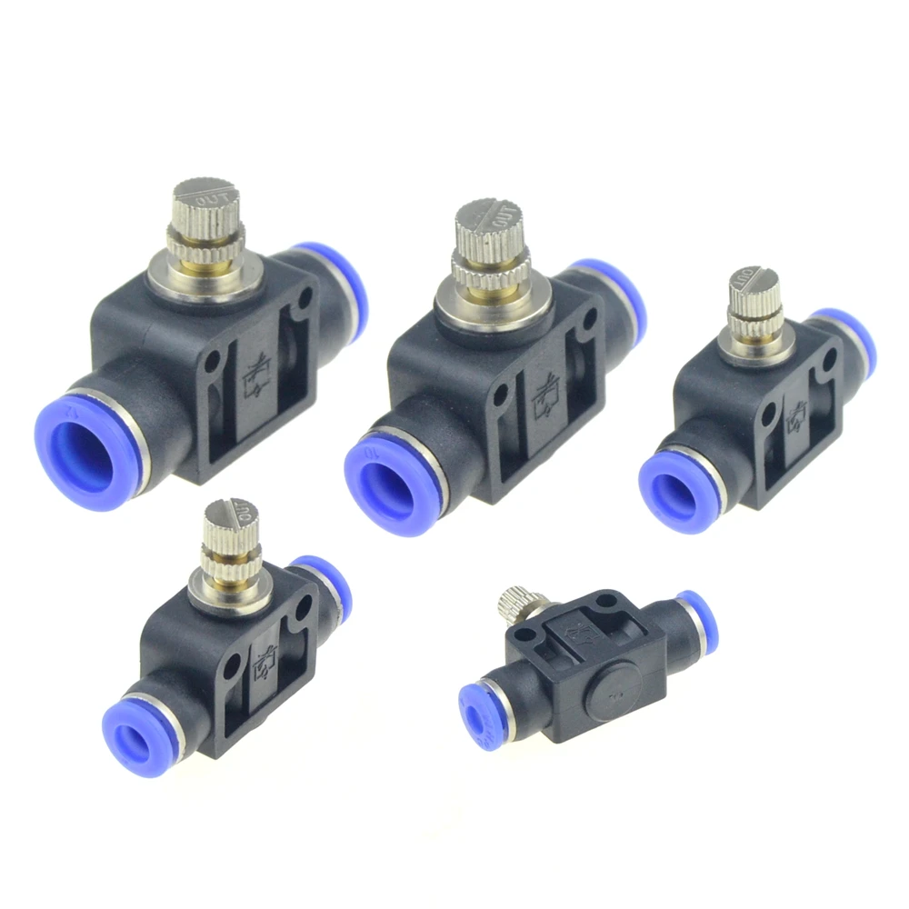 Пневматический клапан быстросъемный Фиттинг 4 мм 6 8 10 12 компрессор воздушный