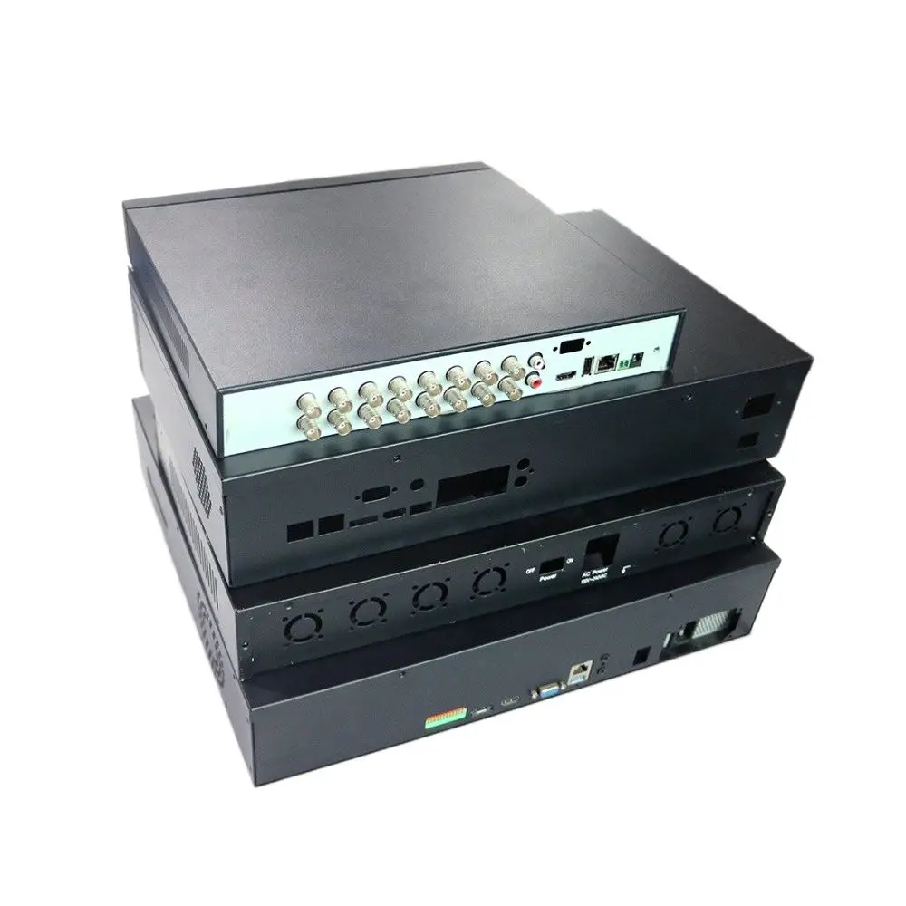 

DVR NVR Chassis PC Case Metal Sheet SPCC/SECC 0.7mm Thickness Enclosure DIY Custom Service Wholesale Price