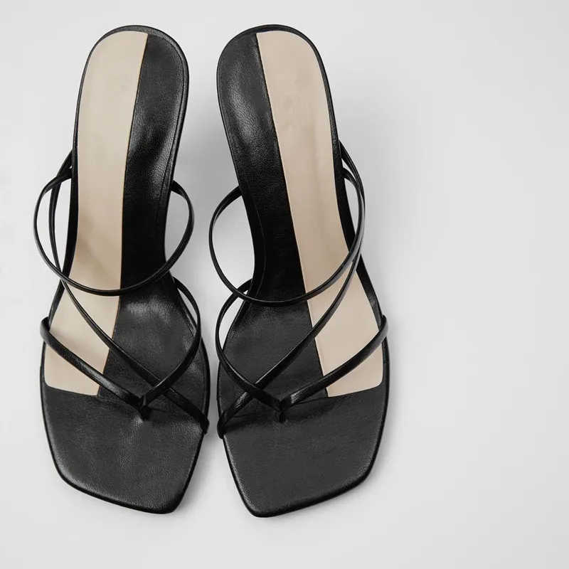 Женские босоножки на высоком каблуке цвет в ассортименте 1 шт|Тапочки| |