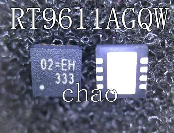 

{ New original } 2PCS RT9611AGQW 02=CL 02=EF 02=EH 02= O2= QFN-8