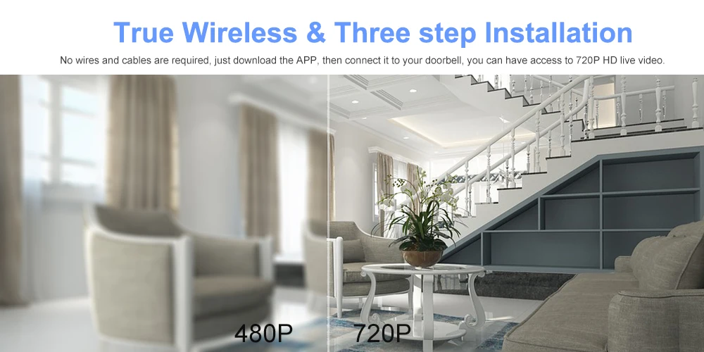 HISMAHO умный видео дверной звонок 720P HD дверная камера домофон IP беспроводной wifi дверной звонок визуальный домашний монитор безопасности ночное видение