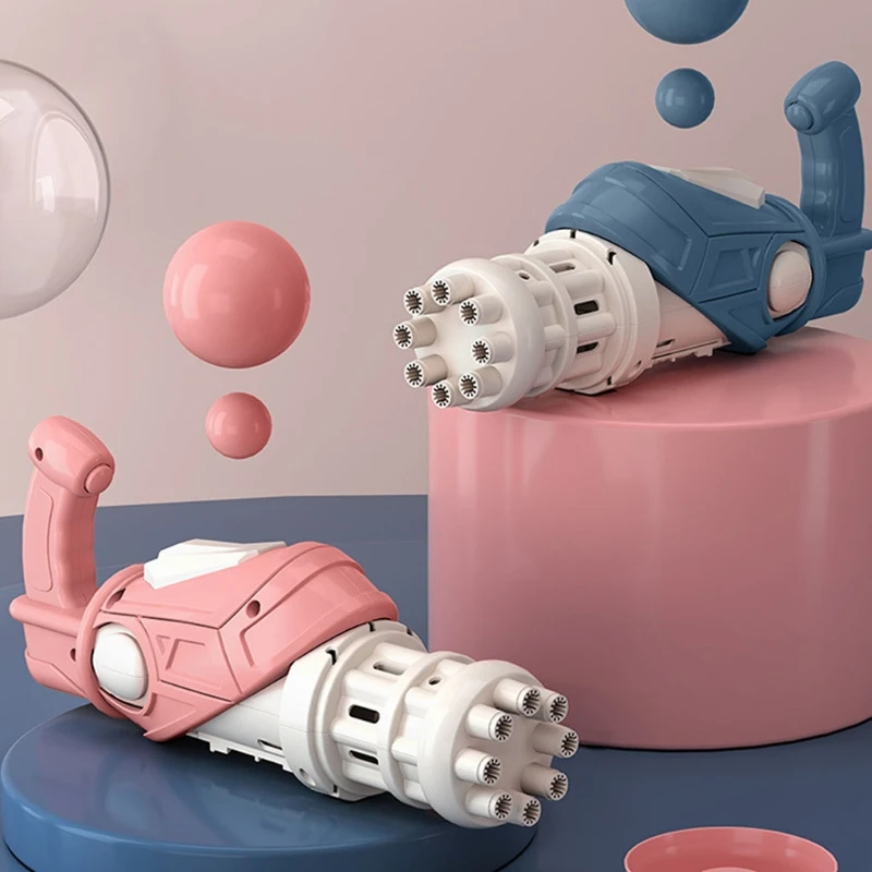 

8 Hole Plus Capacity Bubble Maker Wedding Gift Outdoor Game Toys Bubble Machine