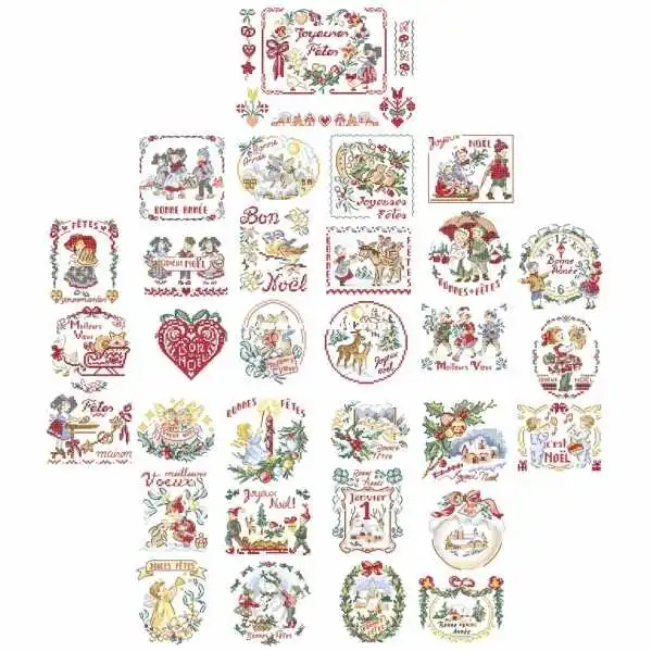

ZZ844 Homefun Cross Stitch Kit Package Greeting Needlework Counted Cross-Stitching Kits New Style Counted Cross stich Painting