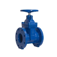pn10 pn16 ductile cast iron ggg50 hand wheel resilient seated din water seal gate valve