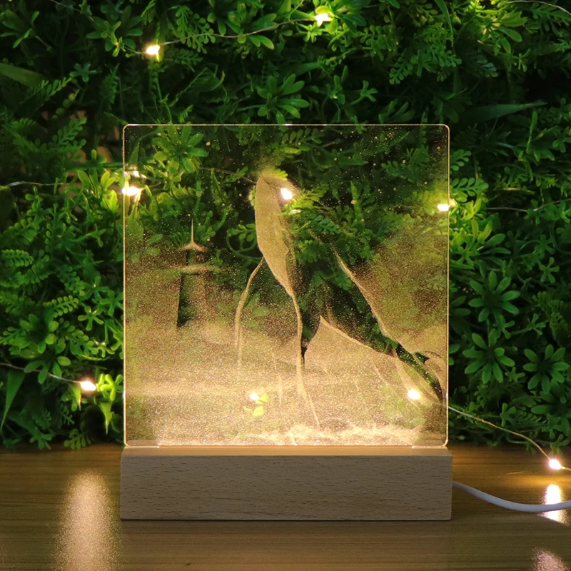 DIY 2019 Новый стиль 3D светодиодный Ночная Атмосфера лампы | Освещение