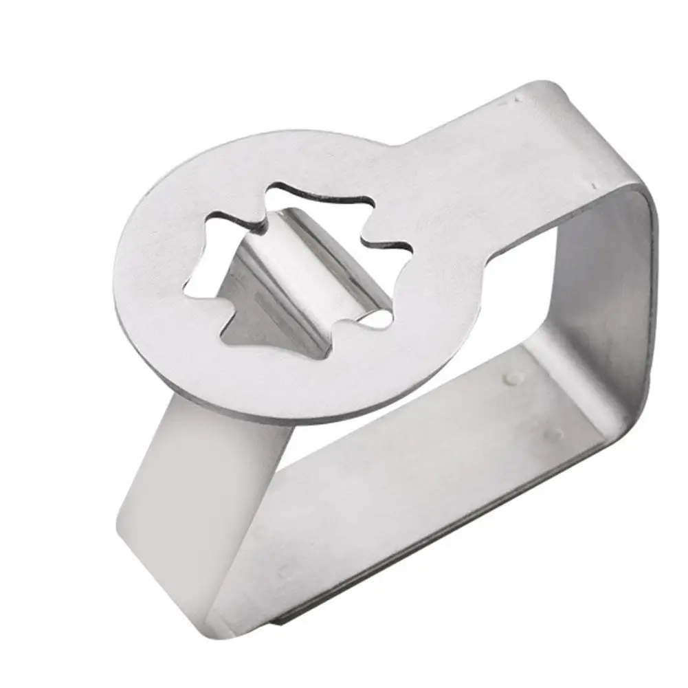 

Зажим для скатерти из нержавеющей стали, регулируемый держатель для стола в свадебном стиле