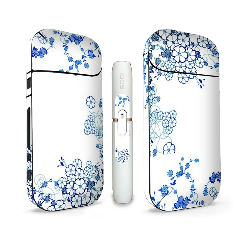 Очаровательный Цветочный узор 3 м клейкая Кожа Наклейка для iqos 2 4 плюс