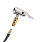 Портативный насос для накачивания шин автомобиля, воздушный патрон, компрессор для накачивания шин шинный патрон с зазубренным соединителем для ремонта шланга