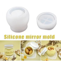 pudding jar with cover resin molds diy world in a bottle epoxy resin craft container bottle silicone mold candy box mould