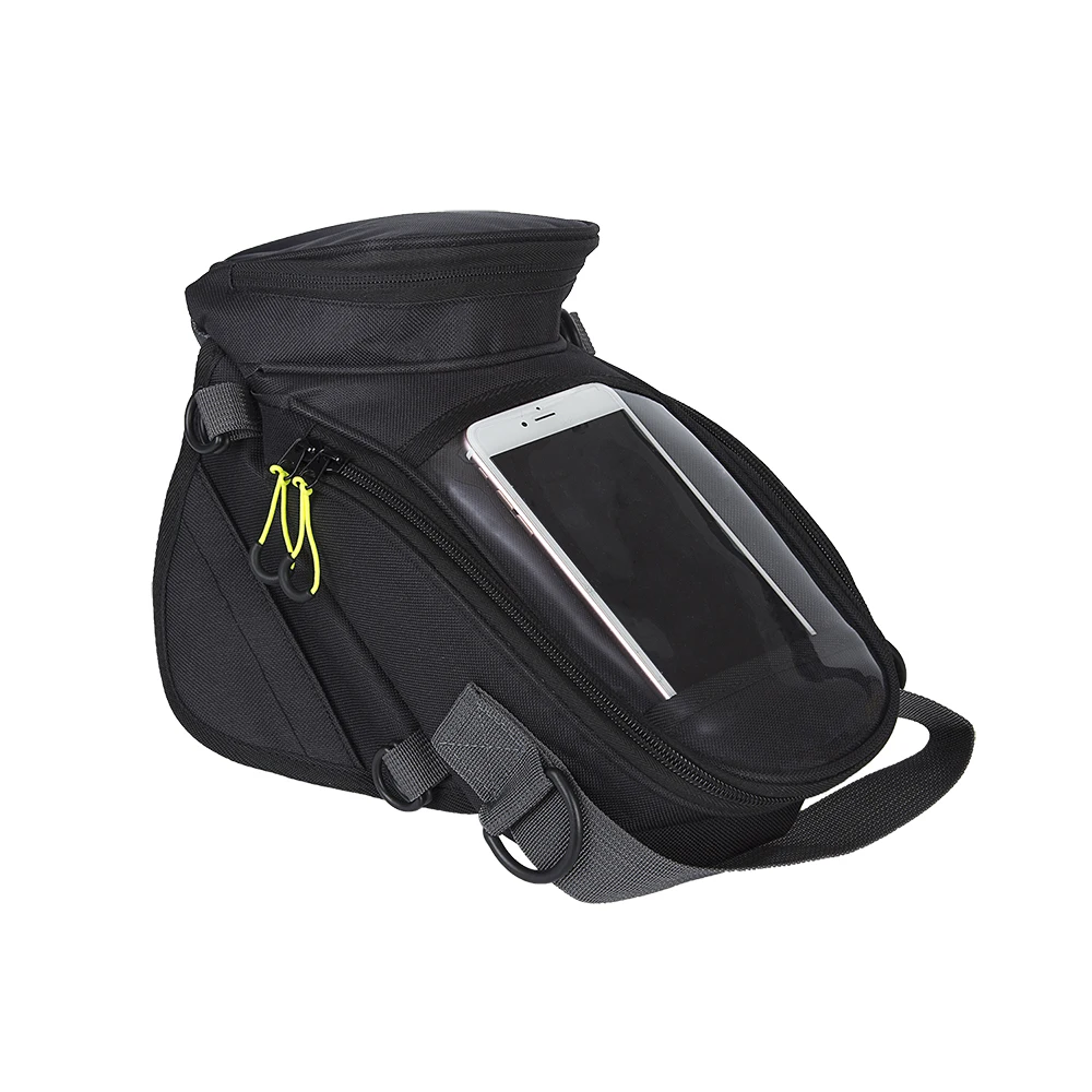 

Waterproof Oxford Motorcycle Tank Bag with Rain Cover Magnetic Motorcycle Gas Oil Fuel Tank Bag Motorcycle Backpack Saddle Bag