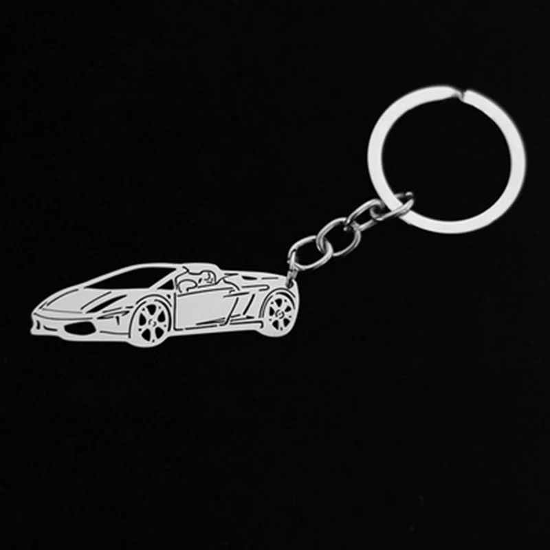 Модный автомобильный брелок FIMAODZ новинка стильный из нержавеющей стали в форме
