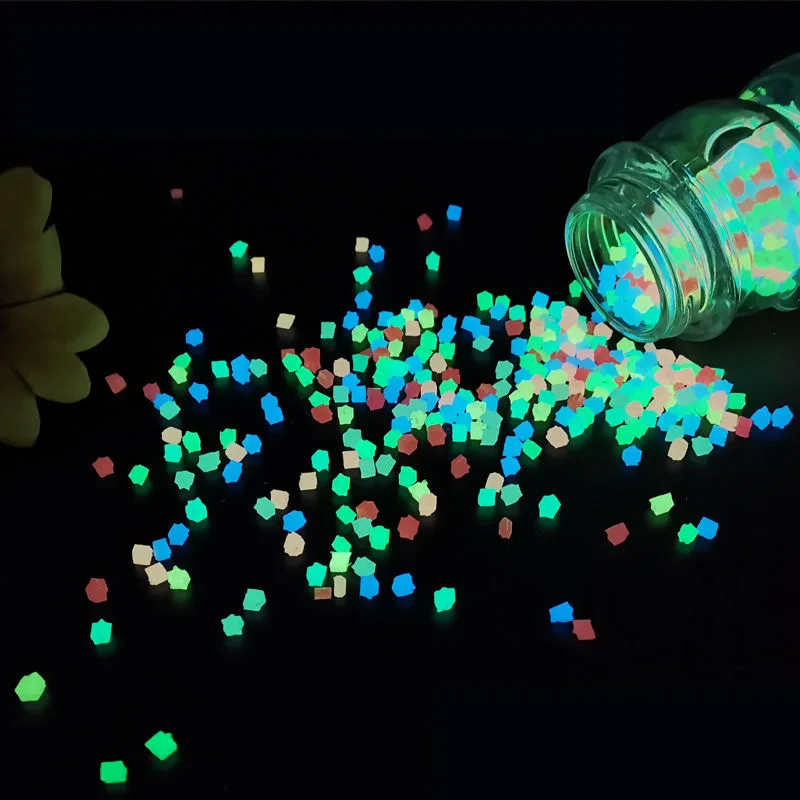 Вечеривечерние флуоресцентные светящиеся частицы светящийся пигмент яркий